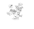 Sony CCD-TR516 cabinet parts diagram