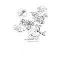 Sony CCD-TR716 cabinet parts diagram