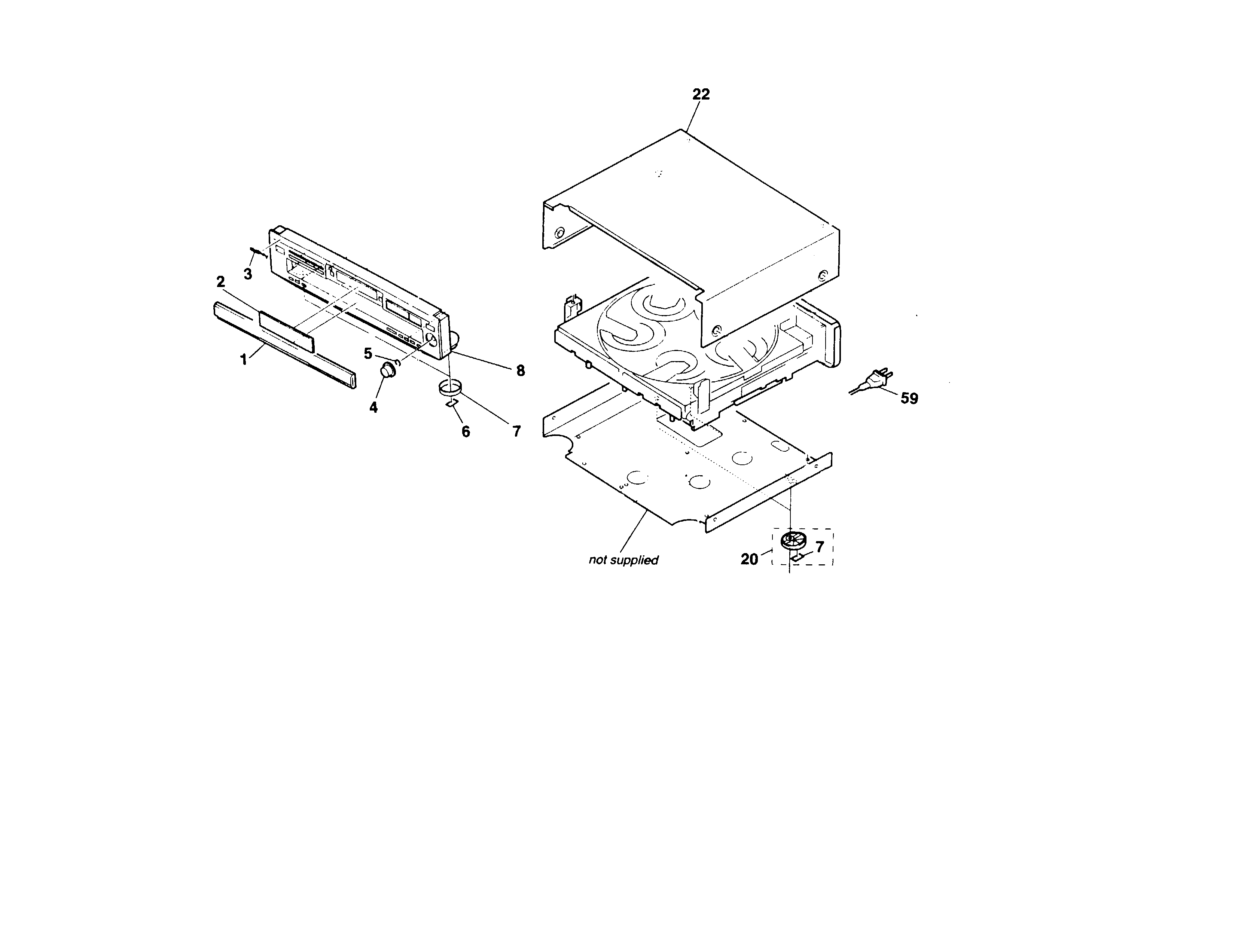 Cabinet  parts
