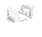 Magnavox CCA255AT31 cabinet parts diagram