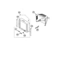 Sony KV-36XBR200 cabinet assy diagram