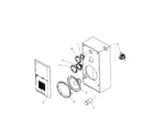 JVC SP-7700 cabinet parts diagram