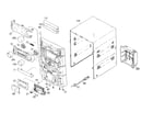 JVC CA-WMD90 cabinet parts diagram