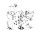 Magnavox CCA193AT31 cabinet parts diagram