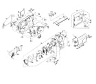 JVC GR-SXM320U cabinet parts diagram