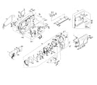 JVC GR-SXM520U cabinet parts diagram