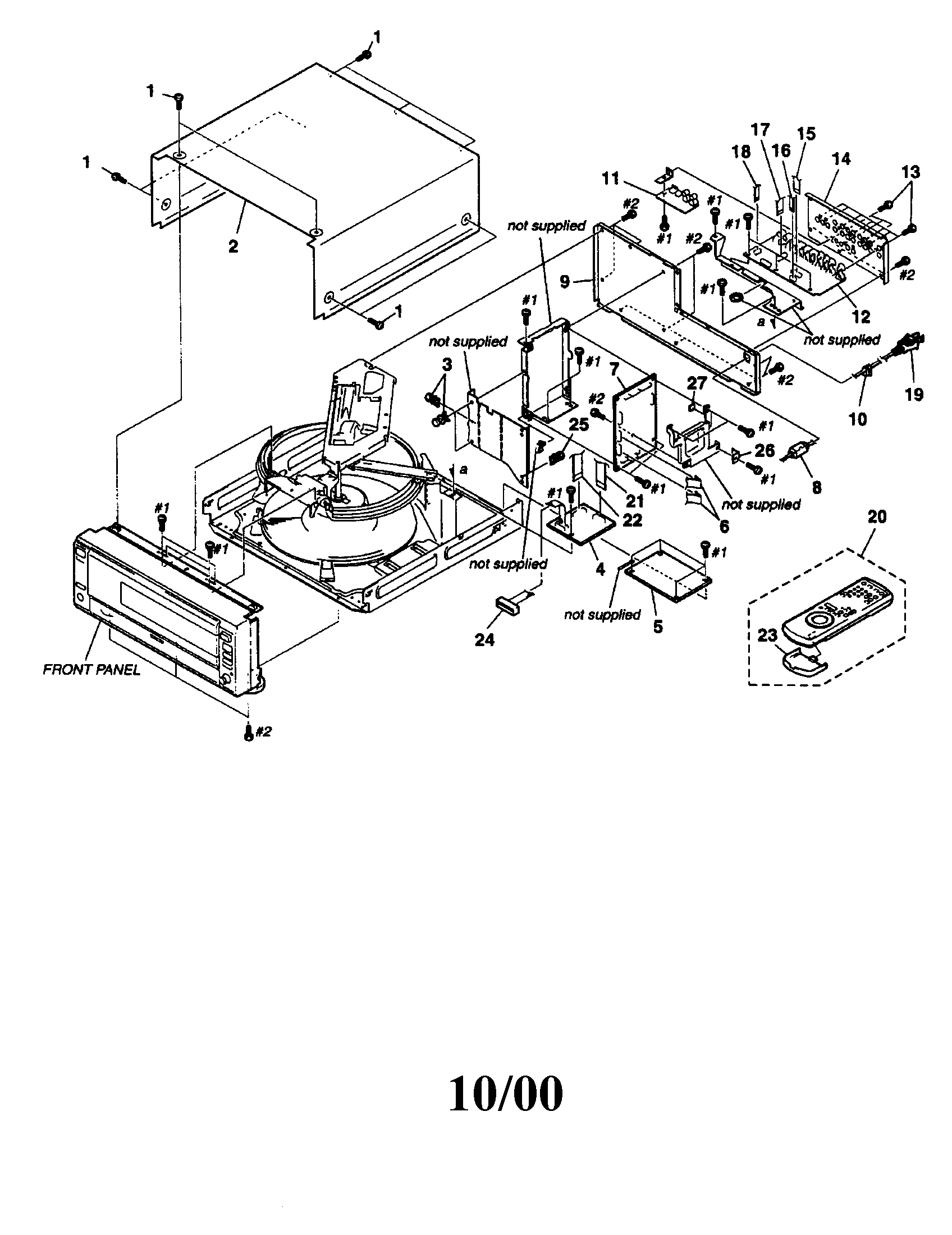 Cabinet part