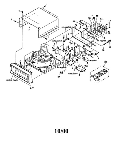 Cabinet part