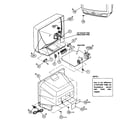 JVC AV-27120 cabinet parts diagram