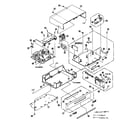 Panasonic PV-VS4820 cabinet parts diagram
