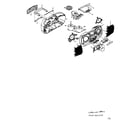Aiwa CSD-ES225 cabinet parts diagram
