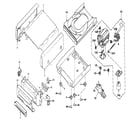 Panasonic SL-HD515 cabinet parts diagram