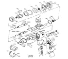 Chicago Pneumatic CP771 cabinet parts diagram