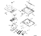 Panasonic DVD-PV55 cabinet parts diagram