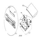 RCA VR639HF cabinet parts diagram