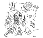 Aiwa NSX-HMA86 cabinet parts diagram
