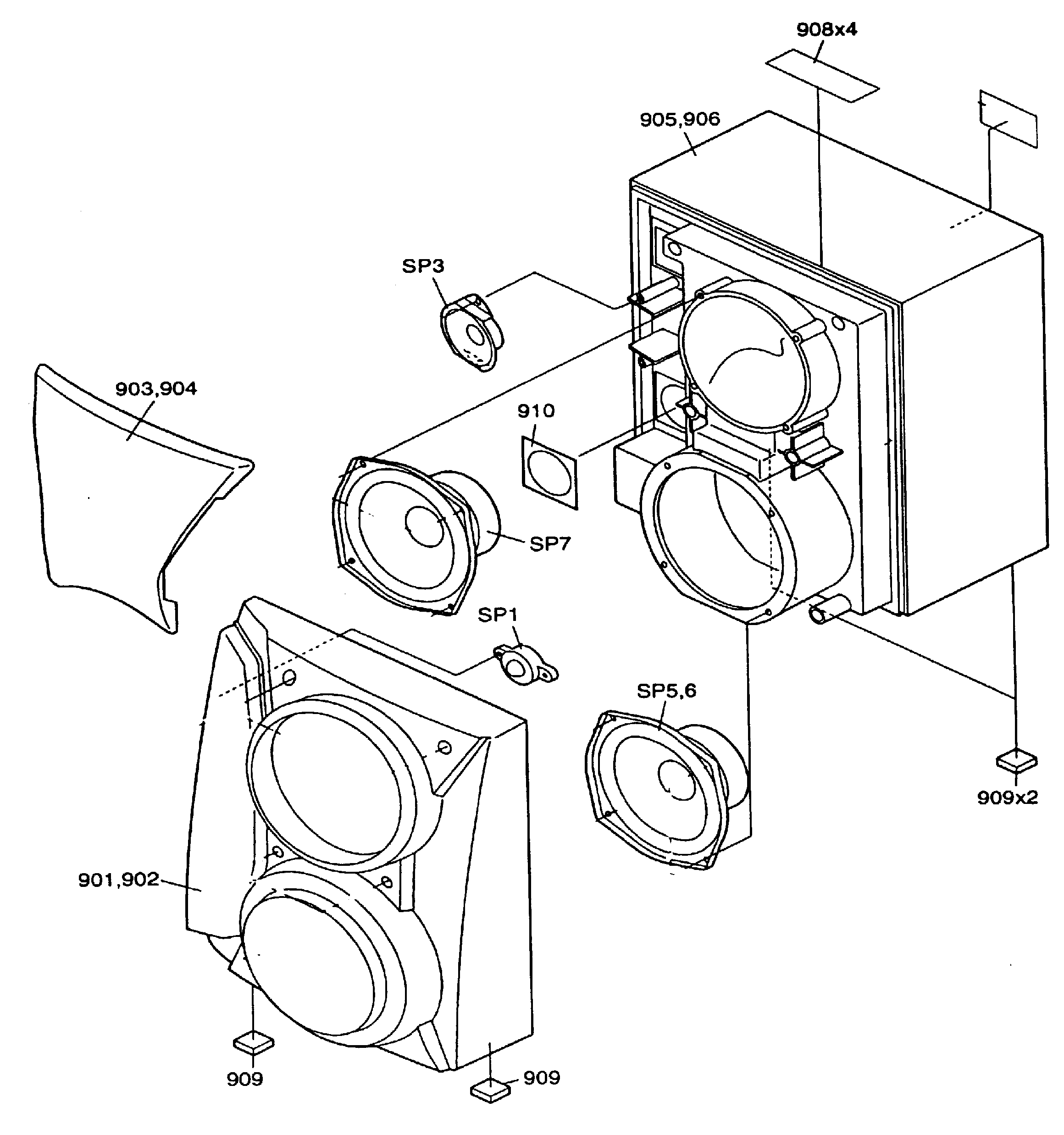 SPEAKER,CP-BA200