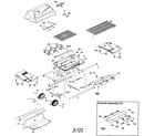 Kenmore 415159330 cabinet parts diagram