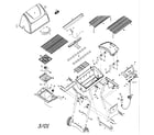 Kenmore 41516940 cabinet parts diagram
