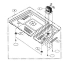 Kenmore 72160282000 cabinet parts diagram