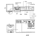 Toshiba 36AF60 cabinet parts diagram