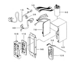 Kenmore 58071056100 cabinet parts diagram