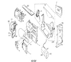 Samsung SCL520 cabinet parts diagram