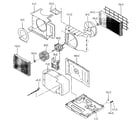 Kenmore 58071082100 cabinet parts diagram