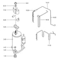 Kenmore 58071082100 cabinet parts diagram