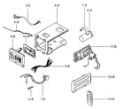 Kenmore 58071122100 cabinet parts diagram