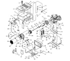 Craftsman 580329160 cabinet parts diagram