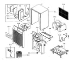 Kenmore 58052650000 cabinet parts diagram