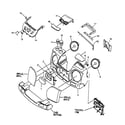 Aiwa CSD-ES227 cabinet parts diagram