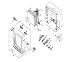 Panasonic PVSS2710 cabinet parts diagram