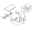 Panasonic NV-SJ4021PN cabinet parts diagram