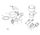 Kenmore 23869239 cabinet parts diagram