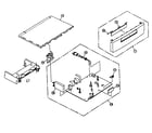 Panasonic PV-V4601 cabinet parts diagram