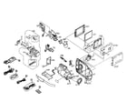 Panasonic PV-L671 cabinet parts diagram