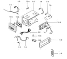 Kenmore 58071184100 cabinet parts diagram