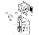 Kenmore 72161289000 cabinet parts diagram