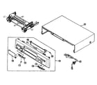 Panasonic NV-FJ610PM cabinet parts diagram
