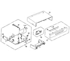 Panasonic PV-VS4821 cabinet parts diagram