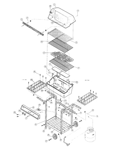 Grill parts