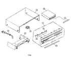 Panasonic PV-D4741 cabinet parts diagram