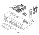 Panasonic DVD-RP91 cabinet parts diagram