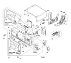 Sony DVP-CX860 cabinet parts diagram