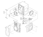 Sharp CD-BA3100 speakers diagram