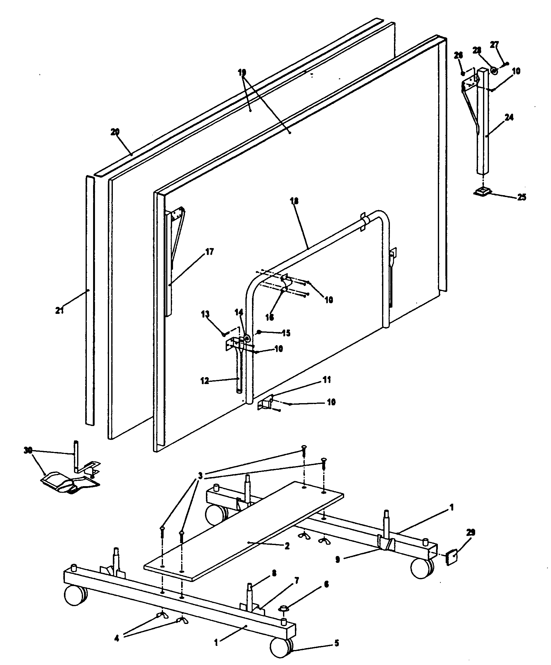 Tennis table