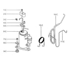 Kenmore 58051450 compressor parts diagram