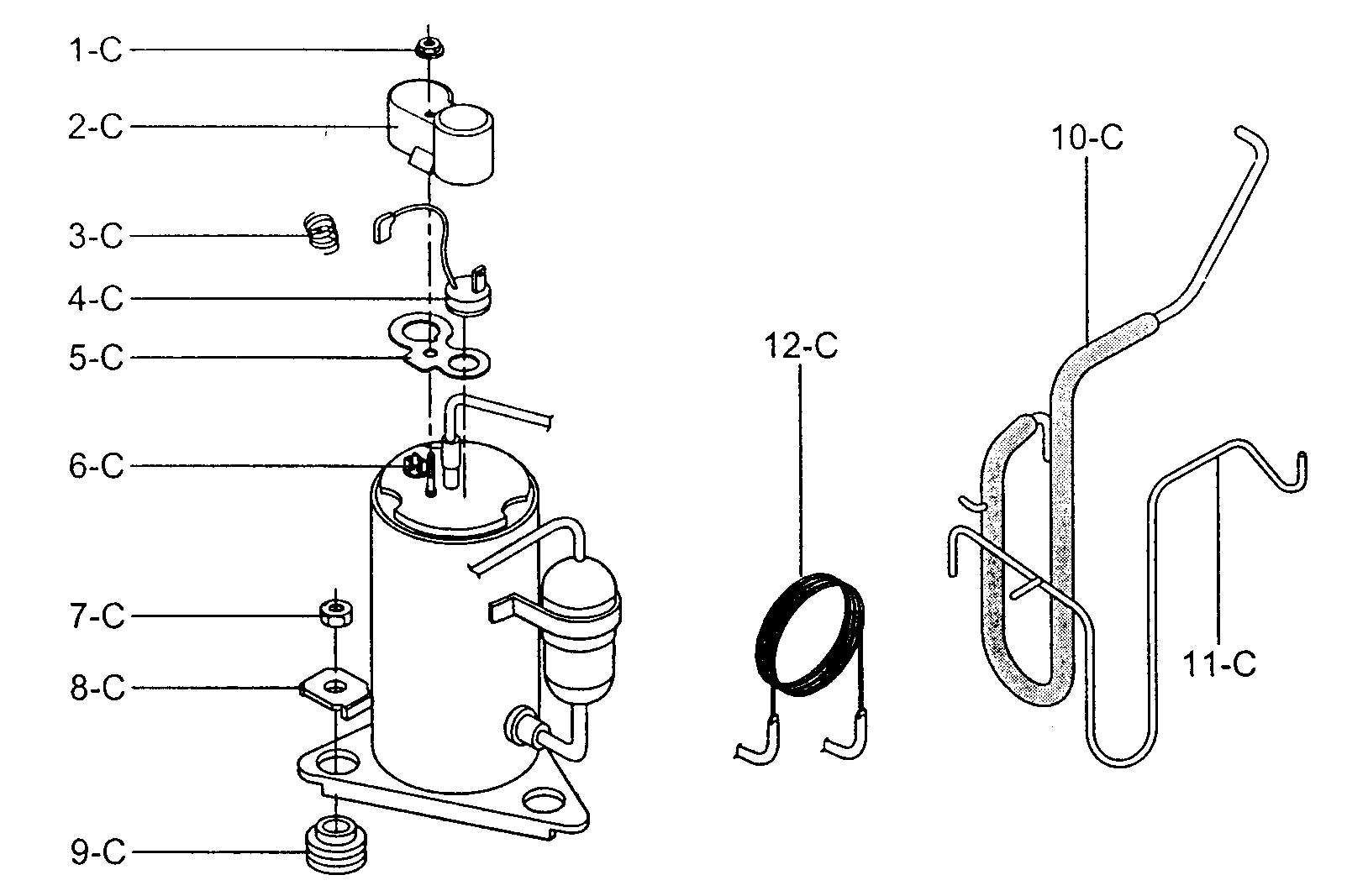 Compressor parts